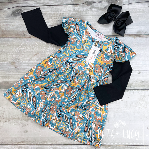 Paisley Swirl Dress