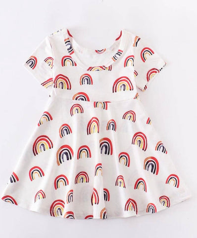 Rainbow Twirl Dress