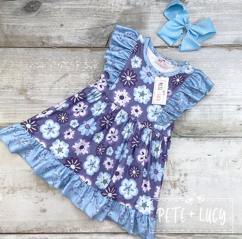 Plum Blooms Dress