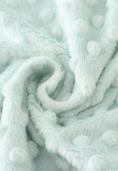 Mint Watermelon Ruffle Blanket